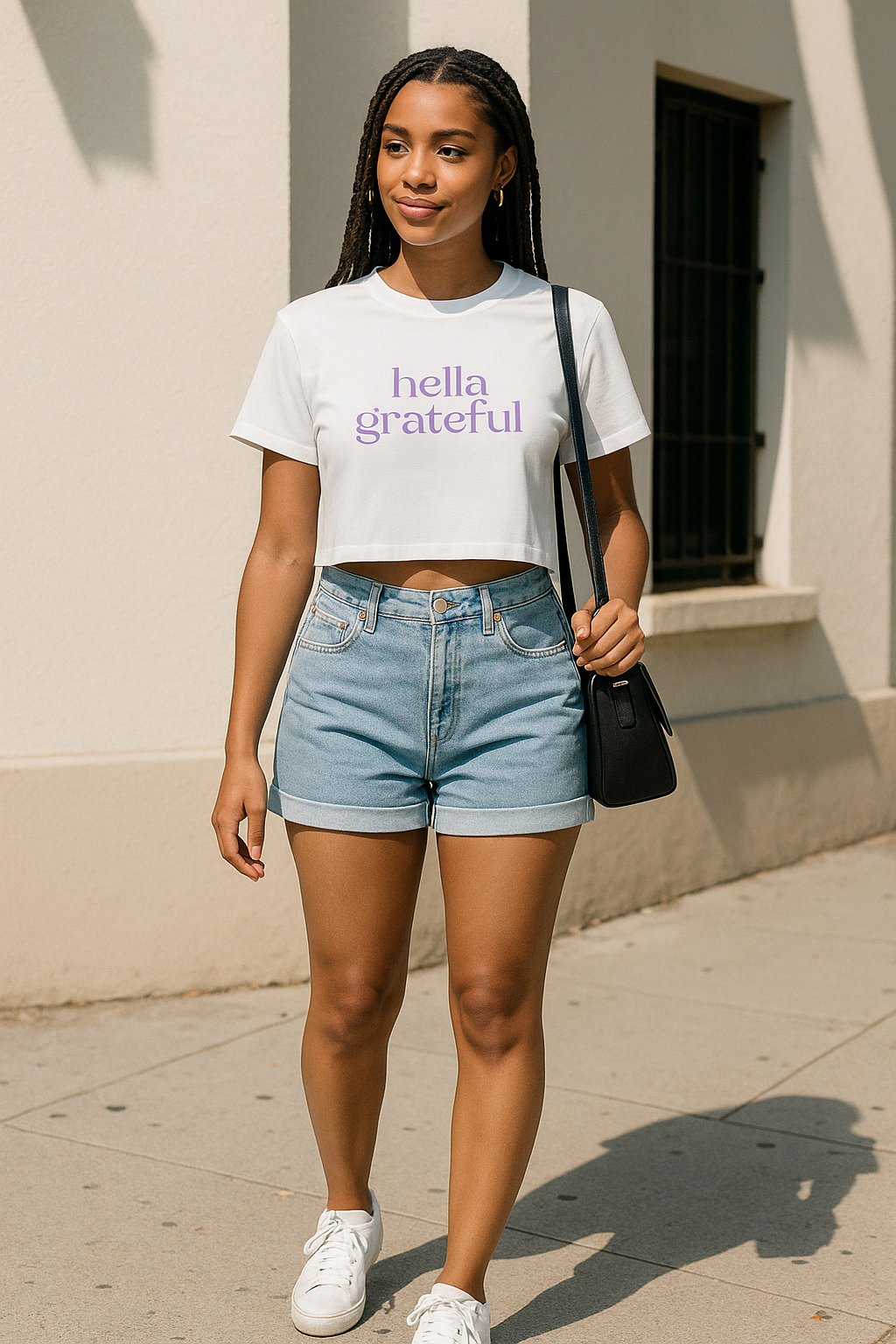 Hella Grateful T-shirt (Lavender)