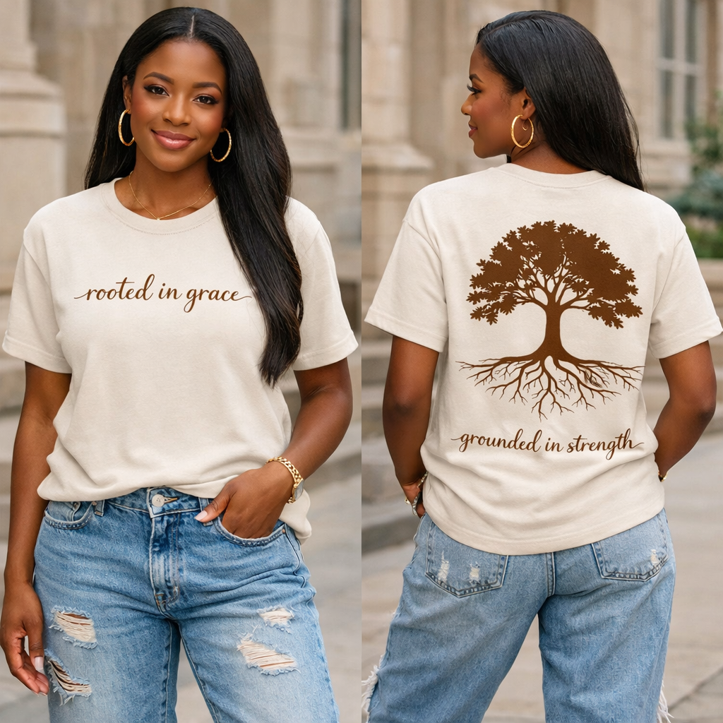 Rooted in Grace - Tshirt