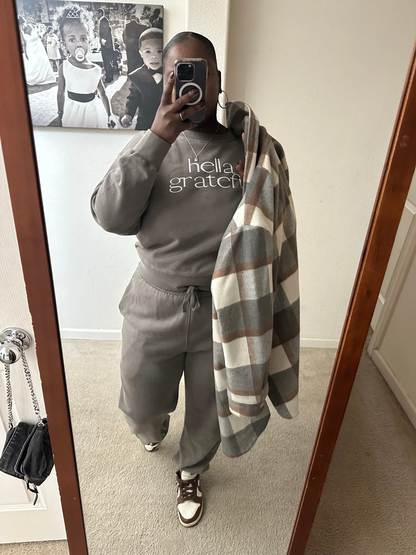 AOG Signature Faded Grey Joggers