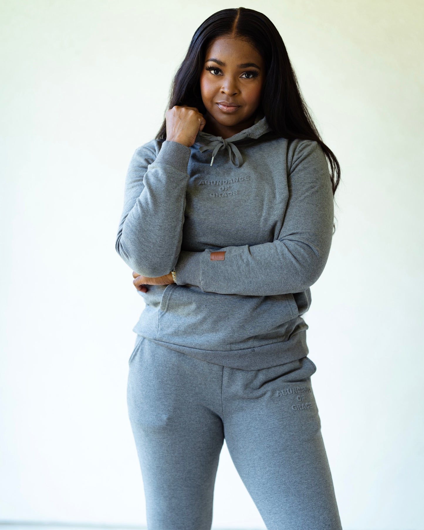 Abundantly Grey Hoodie
