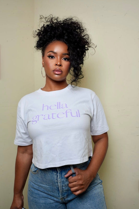 Hella Grateful T-shirt (Lavender)