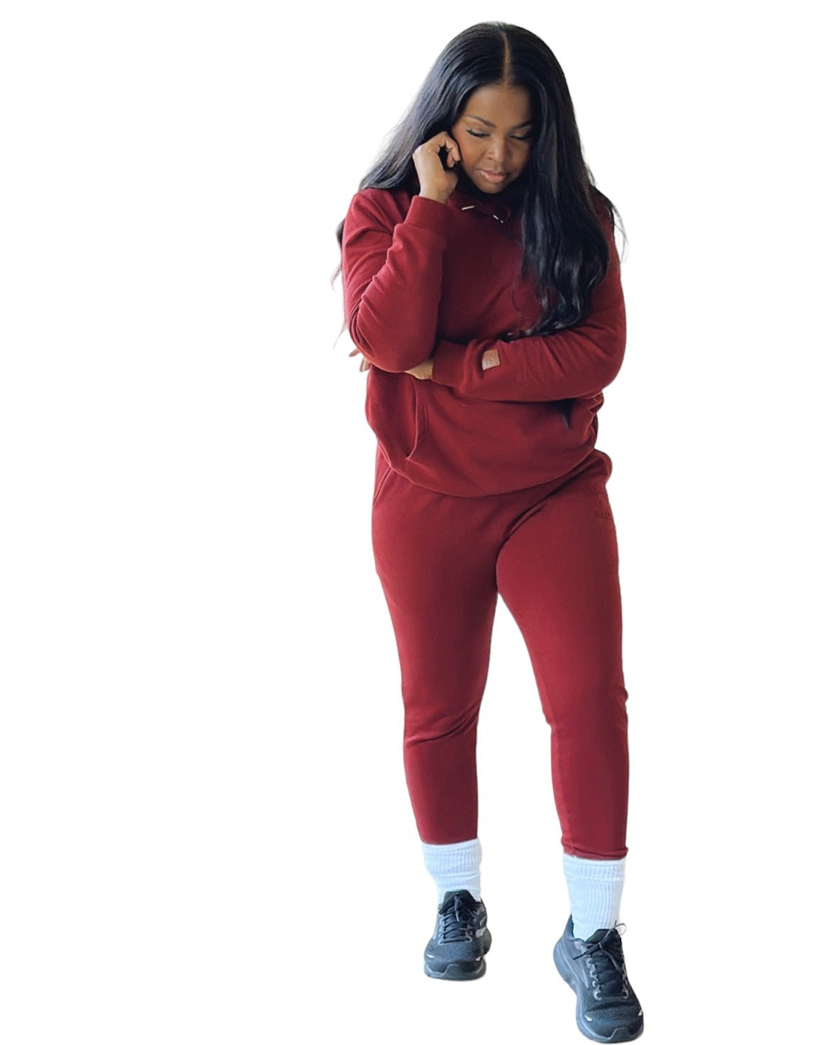 Mercy Maroon AOG Hoodie
