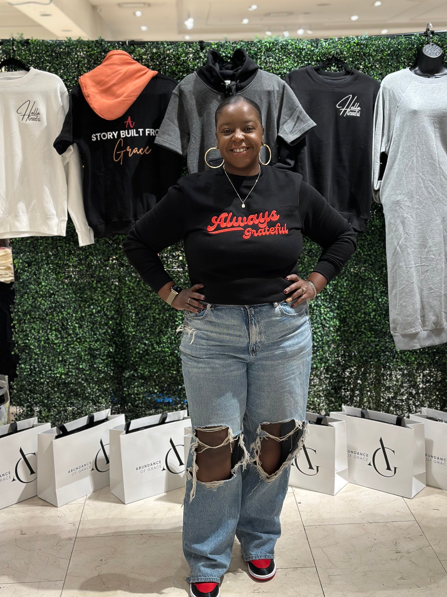 Always Grateful Crewneck Set