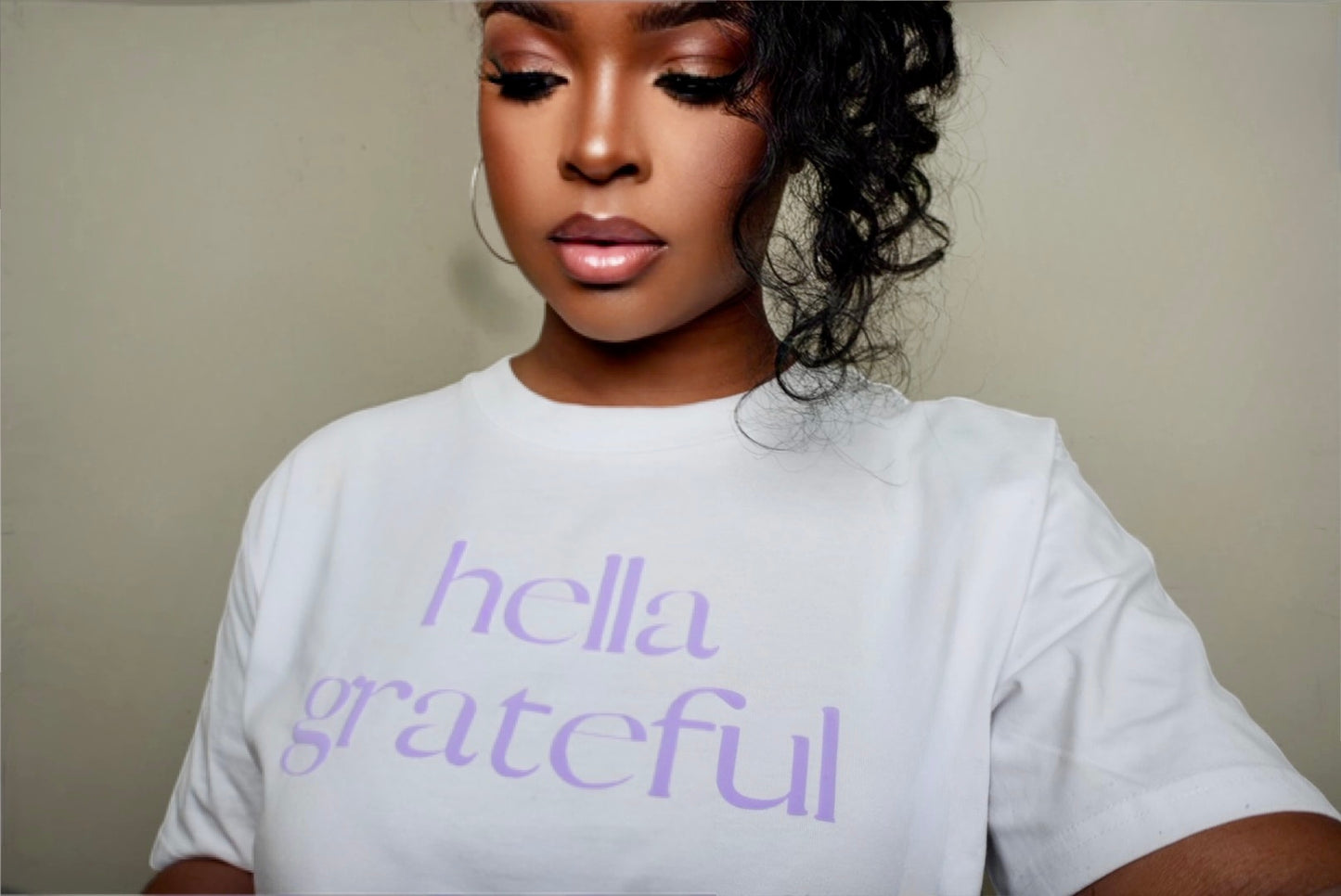 Hella Grateful T-shirt (Lavender)