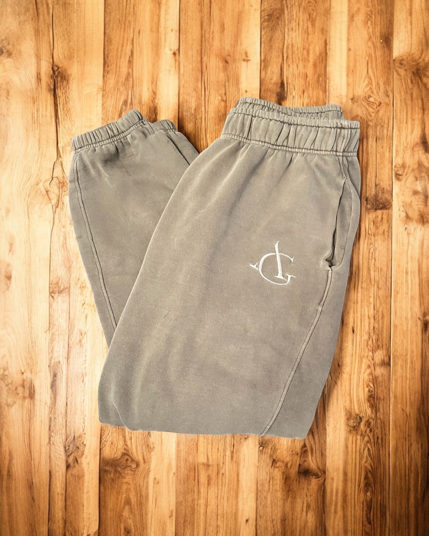 AOG Signature Faded Grey Joggers
