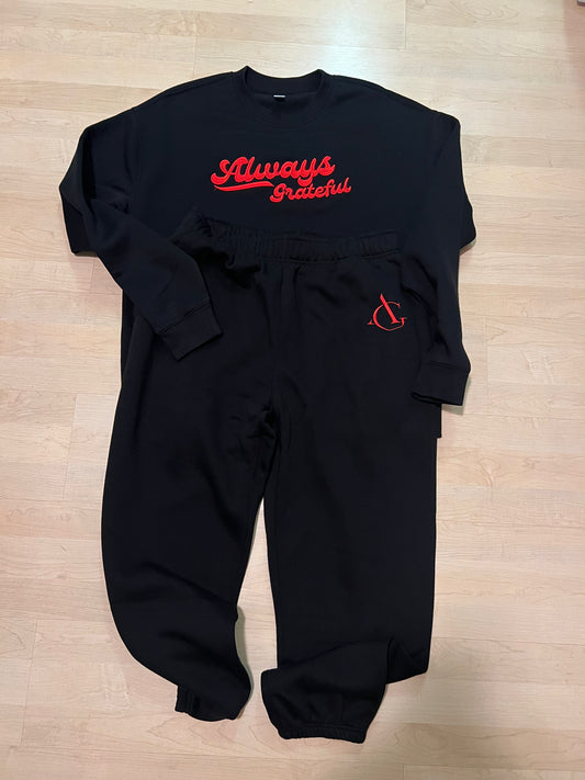 Always Grateful Crewneck Set