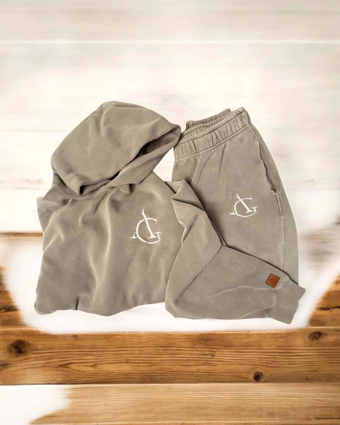 AOG Signature Faded Grey Joggers